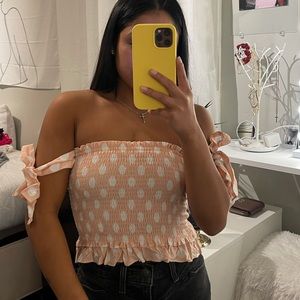 Off the shoulder too